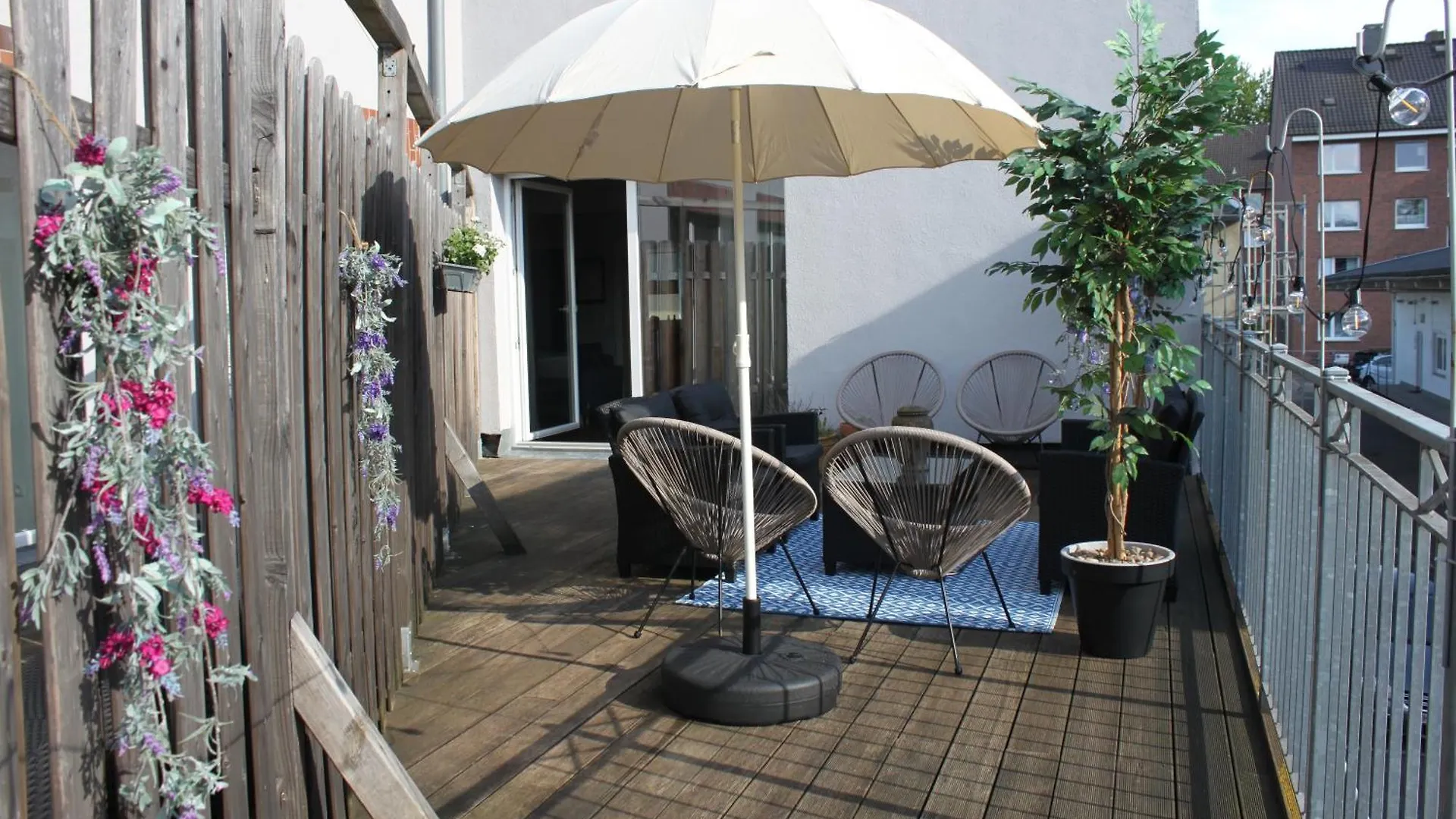 R B Apartment Hamburg Family - 108 Qm Mit Dachterrasse - Badewanne & Dusche - Kostenloses Parken - 2 Schlafzimmer